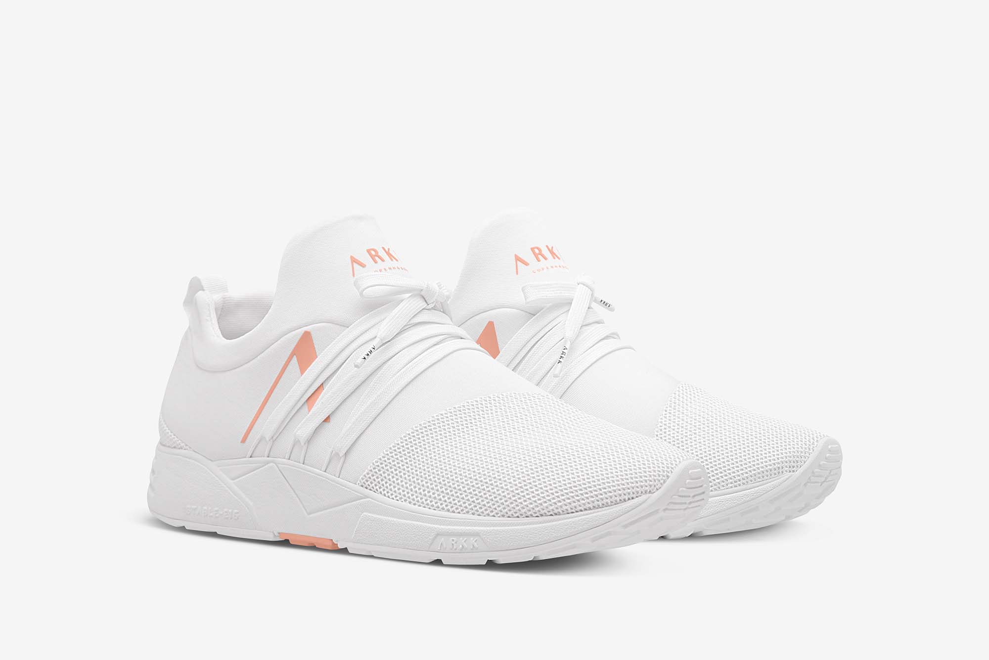 ARKK Collection Raven Mesh PET S-E15 | White Peach | Men Raven